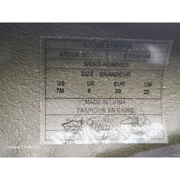 Sperry Water Strider Clog Mens Olive Green Camo Sandal Slip On Comfort Size 7 - Picture 8 of 10